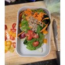  Set of 3 Leftovers Bamboo Lunch Box in Vivid Yellow | Eco-Friendly and Sustainable | 7.5" x 5" x 2"