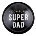  100% Pure Super Dad Glass Dome Paperweight In a Gift Box | Dad Gift, Father, Stocking Stuffer