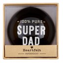  100% Pure Super Dad Glass Dome Paperweight In a Gift Box | Dad Gift, Father, Stocking Stuffer