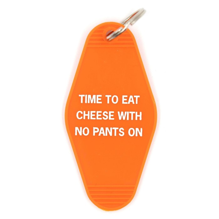 Vintage Style Motel Keychains with Funny Sayings in 30+ Styles