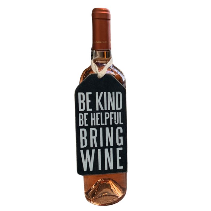 Cute Wine Bottle Gift Tags for Gifting Wine | Reusable Holiday Funny Saying Gift Hangers