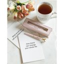 Blush Pink Gem "Warrior" Pen in Gift Box Luxury Gem Pen in Gift Box  - Diamond Pen Cute Stocking Stuffer Gift for Her - Sealed With a Kiss, Warrior, Live Your Best Life