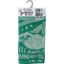 I'll Always Hang With You I'll Always Hang With You Cute Sloth and More Jacquard Gift Kitchen Towels
