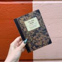 I'm The Boss Rustic Printed Journal | Lays Flat | Printed with Designs from Actual Vintage Books Pretty Bound Journals - Giftable Notebooks in 12+ Styles | Double-Sided Journal