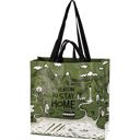 No Reason To Stay Home Market Tote Bag | Daily Shopping Storage Bag | 15.50" x 15.25" x 6" Large Market Shopper Totes with Cute Designs and Sayings | Daily Shopping Storage Bag