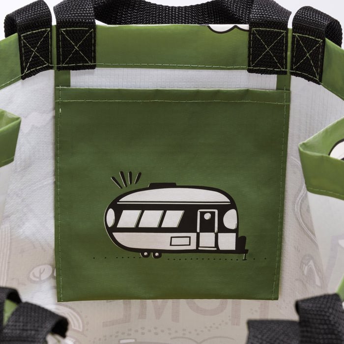 Large Market Shopper Totes with Cute Designs and Sayings | Daily Shopping Storage Bag