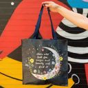 Look For Magic And Beauty Market Tote  | Daily Shopping Storage Bag | 15.50" x 15.25" x 6" Large Market Shopper Totes with Cute Designs and Sayings | Daily Shopping Storage Bag