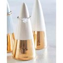 Ring Cone Holder in Grey with Gold Metallic | Gift for Her Jewelry Organizer Ring Cone Holder  | Jewelry Organizer  |  Gift for Her 