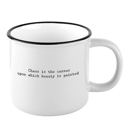 Chaos is the Canvas Mug & Sock Gift Set in Black and White | Coffee Lovers Gift Giftable Mug and Cozy Sock Set  | Gift Coffee Lovers - 3 Styles Available 