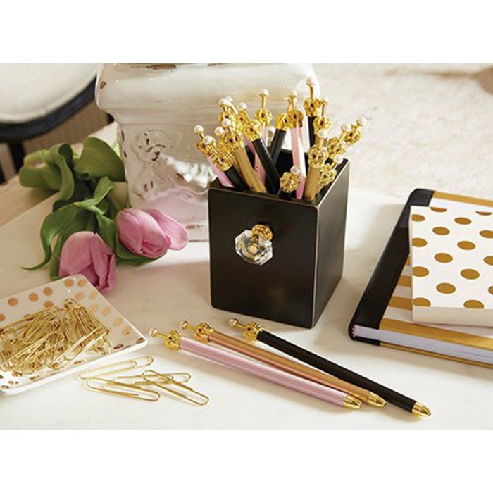 Crown Pens Set of 12 | Giftable Pens | Novelty Office Desk Supplies