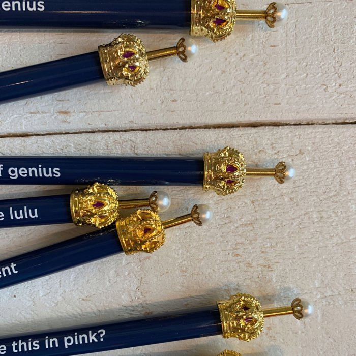 Crown Pens Set of 12 | Giftable Pens | Novelty Office Desk Supplies