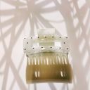 Polka Dot Black on White Jane Exclusive Hair Claws Stocking Stuffers - Giftable Styles You’ll Love