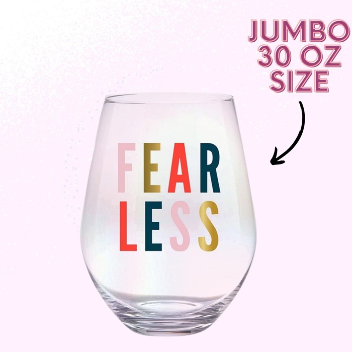 Jumbo Wine Glass in Gift Box - Holds an Entire Bottle of Wine! 