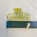 The Lobster in Fresh Lemons Strong Hair Claw for Long Hair | Claw Clip Hair Accessories