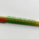 Boss Babe Except I Hate Capitalism Ballpoint Pen in Cream Gen Z Aesthetic Blue Ink Pens | Pens with Funny Sayings