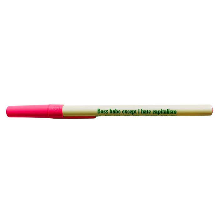 Gen Z Aesthetic Blue Ink Pens | Pens with Funny Sayings