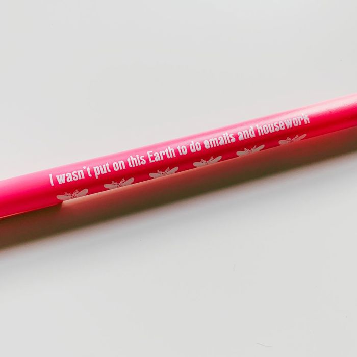 Gen Z Aesthetic Blue Ink Pens | Pens with Funny Sayings