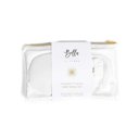 White Satin Sleep Set Giftable Goodnight Gorgeous Satin Sleep Set [Includes Pillowcase, Sleep Mask + Scrunchie]