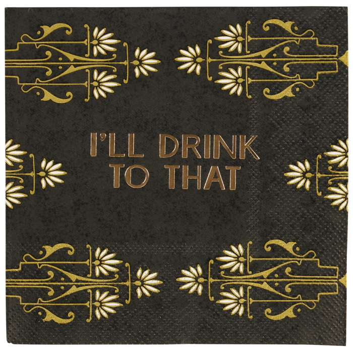 Summer Cocktail Party Napkins - 25+ Styles, 20 Napkins Per Pack!