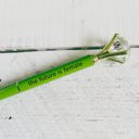 The Future is Female Future Is Female Chartreuse Green Gem Pen | Giftable Single Pen | Novelty Office Desk Supplies