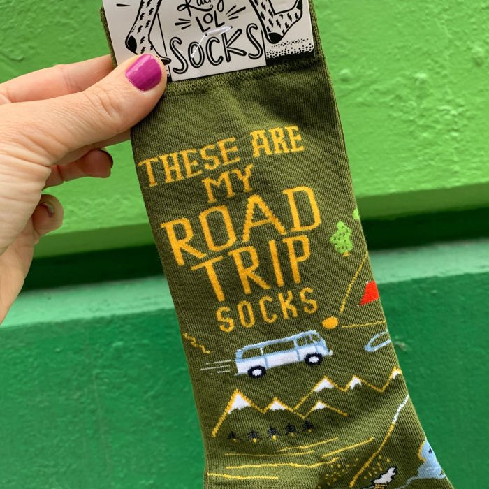 My Last Flying F@#* Socks | Colorful Novelty Unisex Socks | Gift for Her