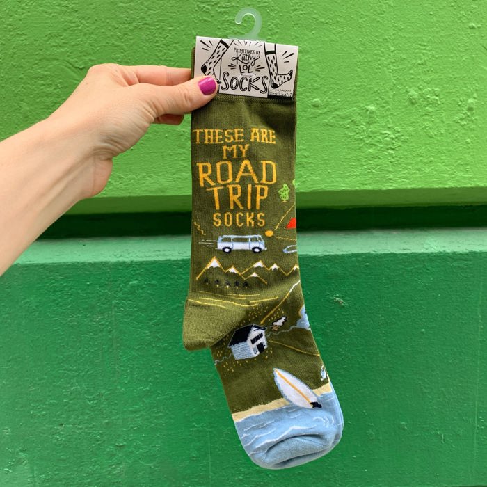 My Last Flying F@#* Socks | Colorful Novelty Unisex Socks | Gift for Her