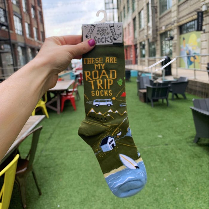My Last Flying F@#* Socks | Colorful Novelty Unisex Socks | Gift for Her