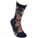 These Are My Knock 'Em Dead Socks Tiger My Last Flying F@#* Socks | Colorful Novelty Unisex Socks | Gift for Her