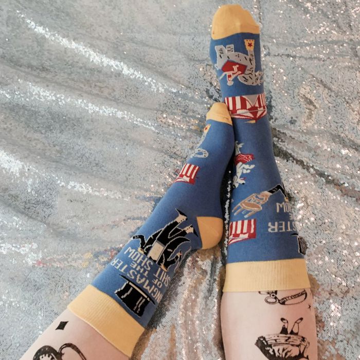 My Last Flying F@#* Socks | Colorful Novelty Unisex Socks | Gift for Her
