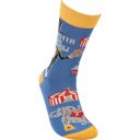 Ringmaster Of The Shit Show My Last Flying F@#* Socks | Colorful Novelty Unisex Socks | Gift for Her