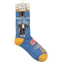 Ringmaster Of The Shit Show My Last Flying F@#* Socks | Colorful Novelty Unisex Socks | Gift for Her