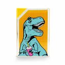 T-Rex Flask Style Pop Art Water Bottle  Cute and Cozy Accessories | Christmas Holiday Gift Ideas - Stocking Stuffers Under $15