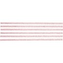 Set of 6 Pink Glitter Reusable Straws Cute and Cozy Accessories | Christmas Holiday Gift Ideas - Stocking Stuffers Under $15