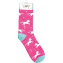 You Are Freakin' Majestic Unicorn Box Sign And Socks Giftable Set Cute and Cozy Accessories | Christmas Holiday Gift Ideas - Stocking Stuffers Under $15