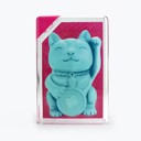 Lucky Cat Rectangular Water Bottle  Cute and Cozy Accessories | Christmas Holiday Gift Ideas - Stocking Stuffers Under $15