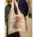 Out of Patience for Deeply Disappointing Men Funny Slouchy Canvas Tote Bags with Humorous Slogans