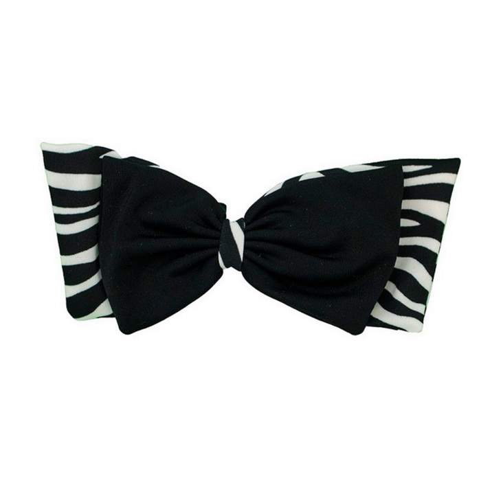 Pom Bow Hair Clips | Nylon Alligator Clips Hair Accessory [4 Styles]