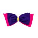 Fiesta Pom Bow Hair Clips | Nylon Alligator Clips Hair Accessory [4 Styles]