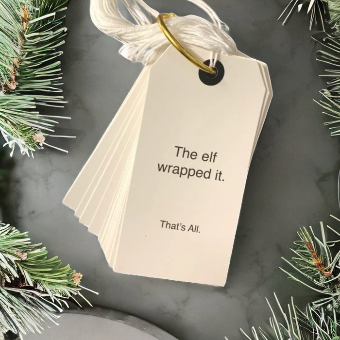 Gift Tag Books for Different Occasions | Funny, Minimalist & Merci Beaucoup Collections