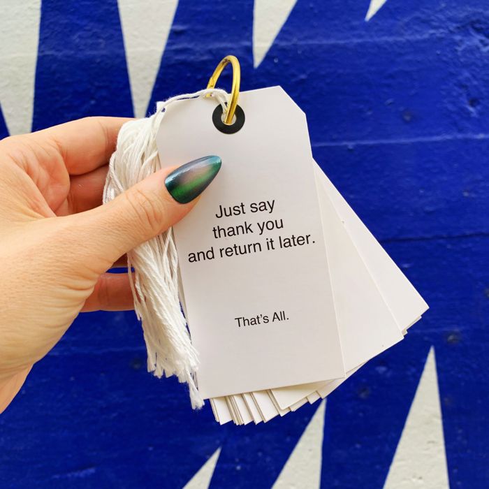 Gift Tag Books for Different Occasions | Funny, Minimalist & Merci Beaucoup Collections
