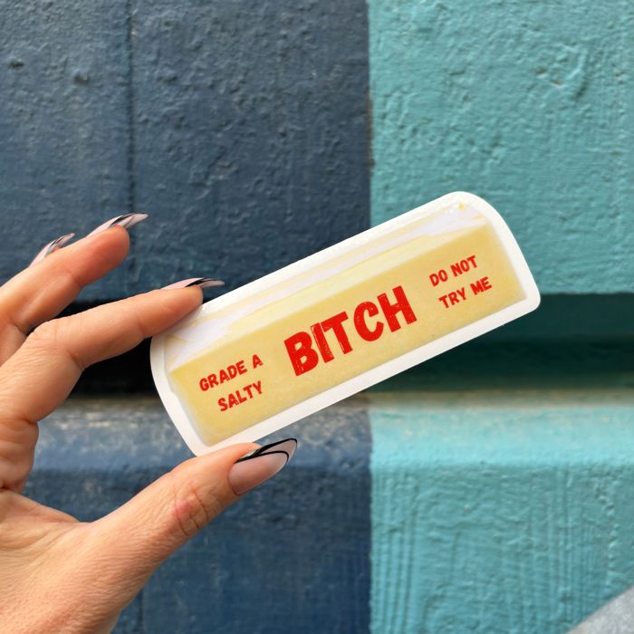 Butter Vinyl Stickers | Fun & Sassy Die-Cut Decals for Butter Lovers