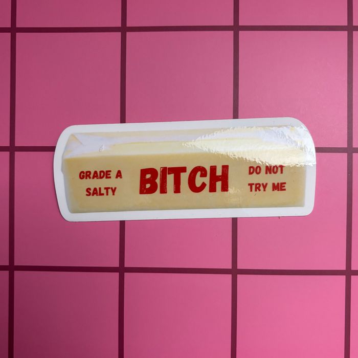 Butter Vinyl Stickers | Fun & Sassy Die-Cut Decals for Butter Lovers