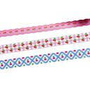 Scalloped Edge Cherries Y2K Dopamine Washi Tape | Aesthetic Cherry & Tulip Decorative Masking Tape