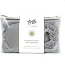 Gray Satin Sleep Set Giftable Goodnight Gorgeous Satin Sleep Set [Includes Pillowcase, Sleep Mask + Scrunchie]
