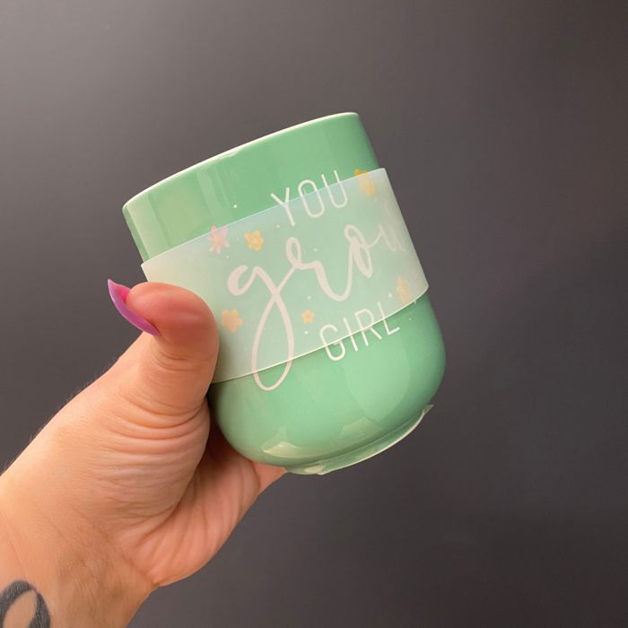 Pretty Eco- and Plant-Themed To-Go Mugs with Silicone Lids | Eco-friendly Gifts - 5 Options!