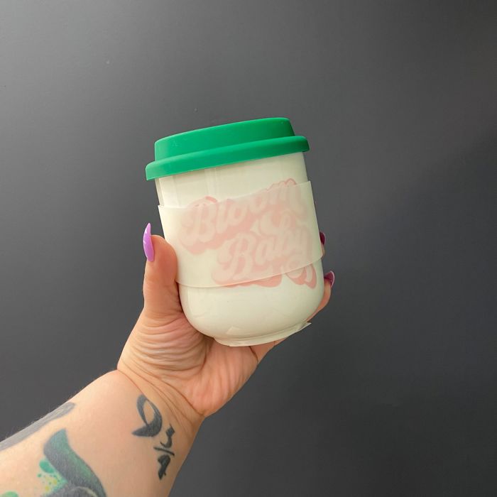 Pretty Eco- and Plant-Themed To-Go Mugs with Silicone Lids | Eco-friendly Gifts - 5 Options!
