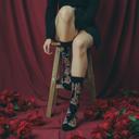 These Are My Knock 'Em Dead Socks Tiger My Last Flying F@#* Socks | Colorful Novelty Unisex Socks | Gift for Her