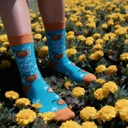 Woke Up Fine As Hell My Last Flying F@#* Socks | Colorful Novelty Unisex Socks | Gift for Her