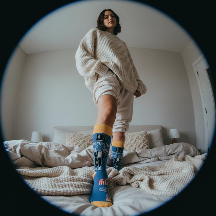 My Last Flying F@#* Socks | Colorful Novelty Unisex Socks | Gift for Her