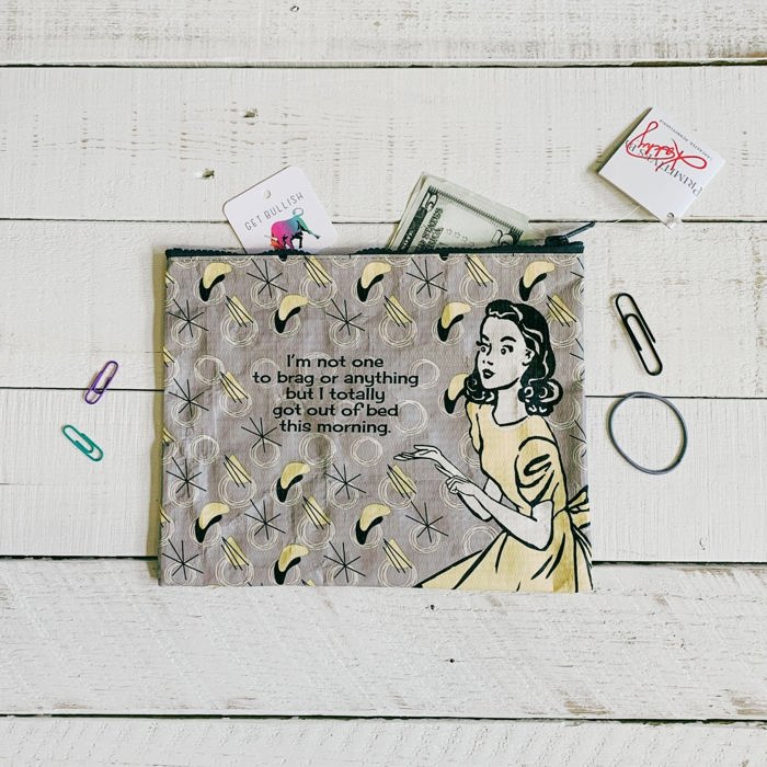 Zipper Wallet Coin Purse Organizer Pouch | 5.25" x 4.25"